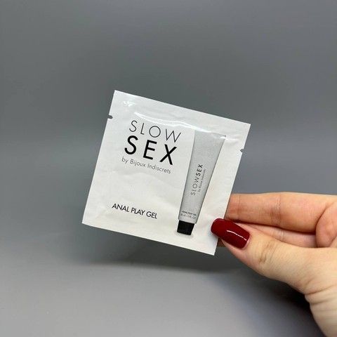 Саше Анальная гель-смазка Bijoux Indiscrets SLOW SEX Anal play gel 2 мл