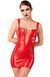 Сукня Noir Handmade F364 Bombshell Lace-Up Mini Dress Red XS