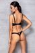 Комплект білизни Passion CELINE BIKINI black L/XL - фото товару