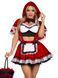 Еротичний костюм Leg Avenue Flirty Miss Red Top and Skirt M