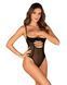 Эротическое боди Obsessive Roxelia crotchless teddy XL/2XL