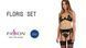 Комплект білизни FLORIS SET black Passion Exclusive L/XL - фото товару
