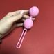 Вагинальные шарики Geisha Lastic Balls - L розовые - фото товара
