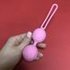 Вагинальные шарики Geisha Lastic Balls - L розовые - фото товара