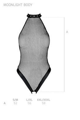 Боди Passion MOONLIGHT BODY black L/XL