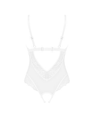 Эротическое боди Obsessive Heavenlly crotchless teddy XS/S