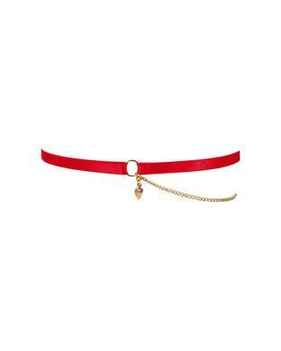 Гартер на ногу Obsessive Ingridia garter O/S красный
