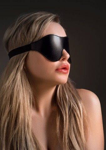 Маска на глаза Taboom Intense Dark Blindfold Luxury Bondage Essentials черная