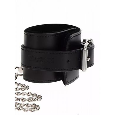 Нашийник з наручниками Taboom Heavy Collar and Wrist Cuffs чорний - фото