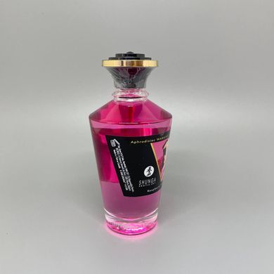 Масло для орального сексу Shunga APHRODISIAC WARMING OIL зі смаком малини 100 мл - фото
