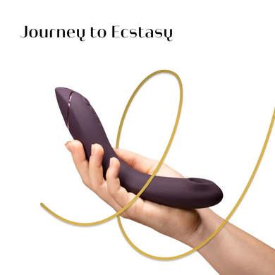 Womanizer OG Aubergine - вакуумний вагінально-кліторальний стимулятор - фото