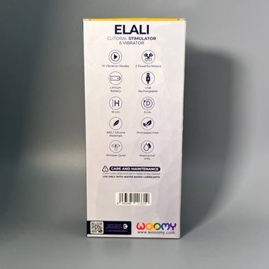 Вібратор-кролик Wooomy Elali Pink Rabbit Vibrator - фото