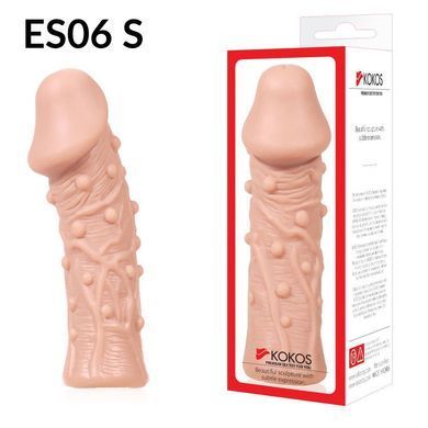 Насадка на пеніс Kokos Extreme Sleeve ES 06-S - фото