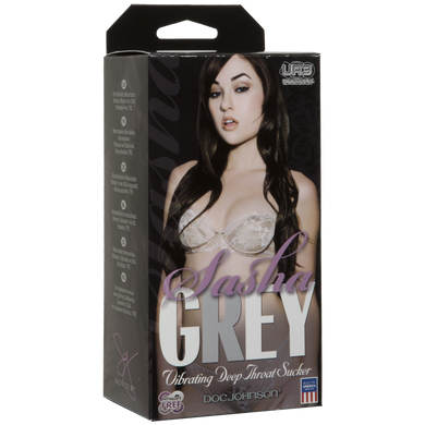 Мастурбатор з вібрацією Doc Johnson Sasha Grey - фото