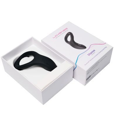 Lovense Diamo Cock Ring эрекционное смарт-виброкольцо - фото