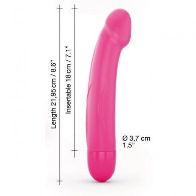 Dorcel Real Vibration M Magenta 2.0 - реалистичный вибратор (22 см) - фото