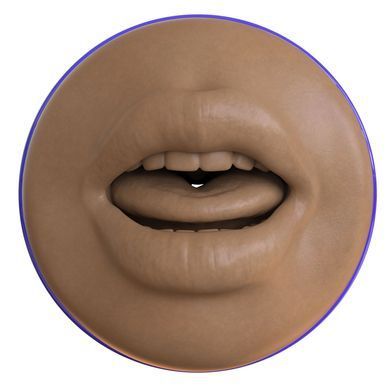 Мастурбатор рот Fleshlight Boost Blow Medium Dark Flesh - фото