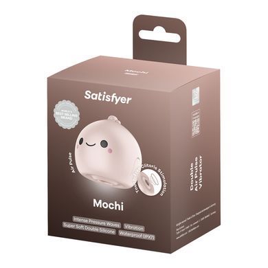 Satisfyer Mochi Beige - вакуумний кліторальний стимулятор бежевий - фото