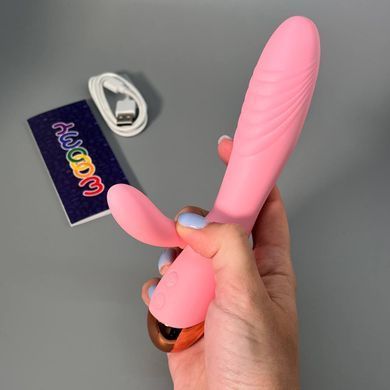 Вібратор-кролик Wooomy Elali Pink Rabbit Vibrator - фото