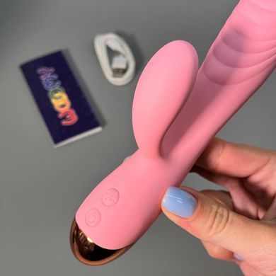 Вібратор-кролик Wooomy Elali Pink Rabbit Vibrator - фото