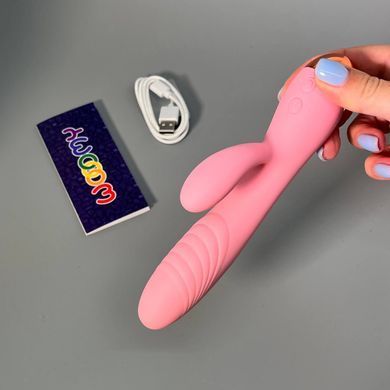 Вібратор-кролик Wooomy Elali Pink Rabbit Vibrator - фото