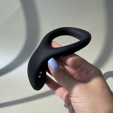 Lovense Diamo Cock Ring эрекционное смарт-виброкольцо - фото