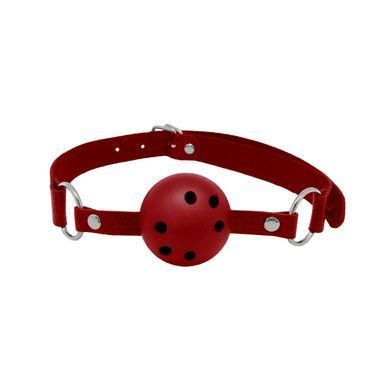 Кляп-шарик Alive Discretion Red красный - фото