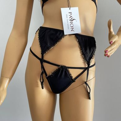 Комплект белья Passion KELLY SET black S/M - фото