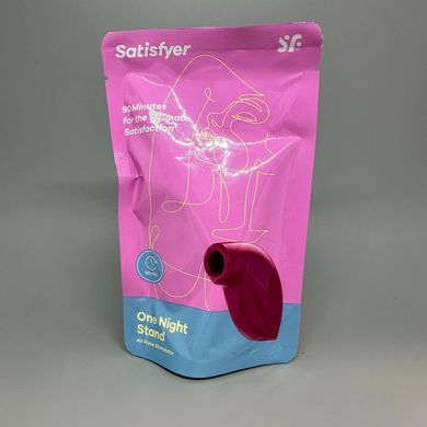 Satisfyer One Night Stand - вакуумний кліторальний стимулятор одноразовий - фото