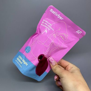 Satisfyer One Night Stand - вакуумний кліторальний стимулятор одноразовий - фото