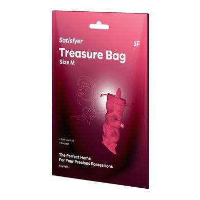 Мешочек для секс-игрушек Satisfyer Treasure Bag M Pink - фото