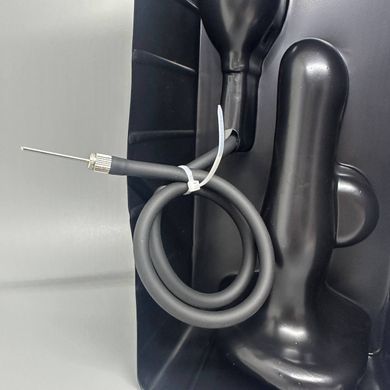 Надувний фалоімітатор Strap-On-Me INFLATABLE DILDO PLUG NOIR чорний - фото