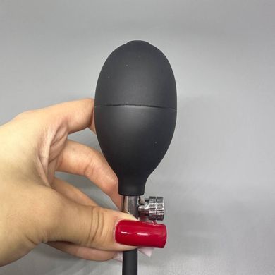 Надувний фалоімітатор Strap-On-Me INFLATABLE DILDO PLUG NOIR чорний - фото
