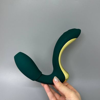 Вібратор для точки G з підігрівом Zalo Talis G-Spot PulseWave Vibrator Turquoise Green - фото