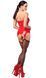 Корсет Noir Handmade F368 Bombshell Fierce Corset-belt Red XS