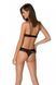 Комплект белья Passion Dolly set with open bra black S/M - фото товара