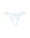 Трусики Obsessive Heavenlly crotchless thong XL/2XL білі