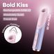 Satisfyer Bold Kiss Violet вакуумний кліторальний стимулятор у формі помади - фото товару