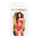 Бодістокінг із вирізом на животику Penthouse - Hot Nightfall Red S/L - фото товару