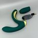 Вібратор для точки G з підігрівом Zalo Talis G-Spot PulseWave Vibrator Turquoise Green - фото товару