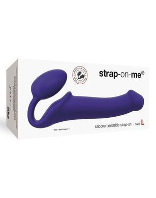 Страпон безременной Strap-On-Me Violet L (длина 15,8 см; диаметр 3,7 см) - фото