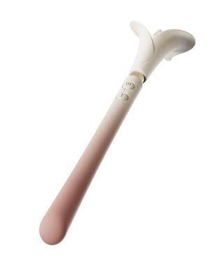 Вибратор&nbsp;двухстороний Zalo Calla Blossom Pink - фото