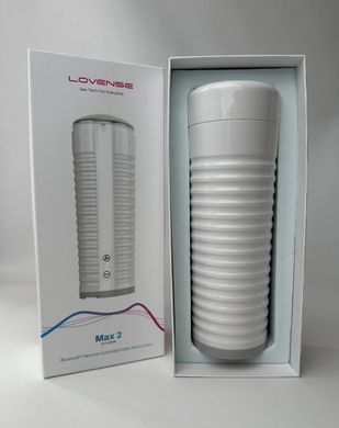 Lovense Max 2 - смарт мастурбатор з вакуумом та вібрацією - фото