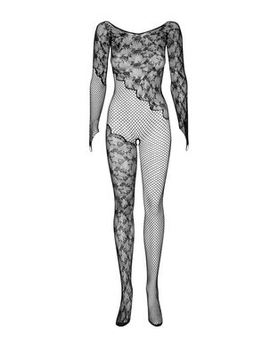 Бодистокинг Obsessive Bodystocking F210 black S/M/L - фото