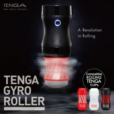 Мастурбатор с интенсивной стимуляцией головки Tenga Rolling Tenga Gyro Roller Cup Gentle - фото