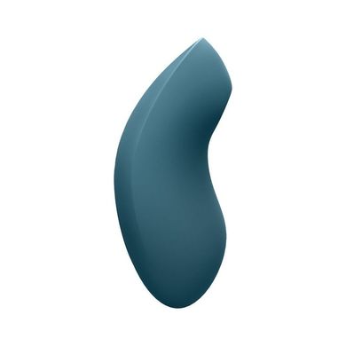 Satisfyer Vulva Lover 2 Blue - вакуумный клиторальный вибратор - фото