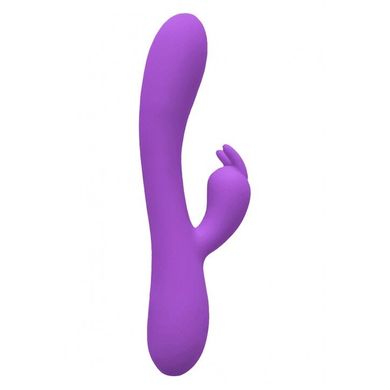 Вібратор кролик з підігрівом Wooomy Gili-Gili Vibrator Heat Purple - фото