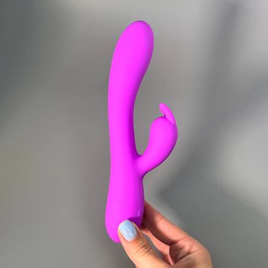 Вібратор кролик з підігрівом Wooomy Gili-Gili Vibrator Heat Purple - фото