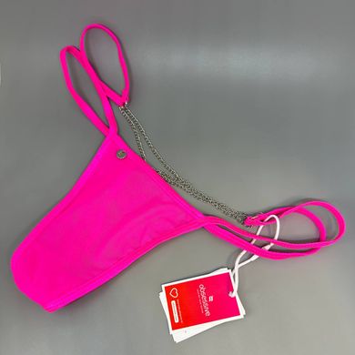 Сексуальні стрінги з ланцюжком Obsessive Chainty thong pink S/M
