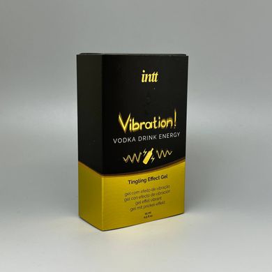 Intt Vibration Vodka - рідкий вібратор (15 мл) - фото